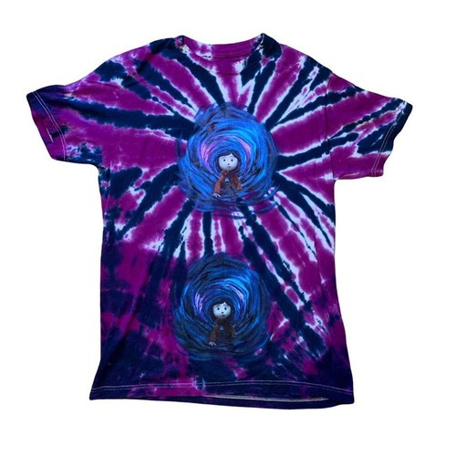Coraline shirt mens medium tie dye 