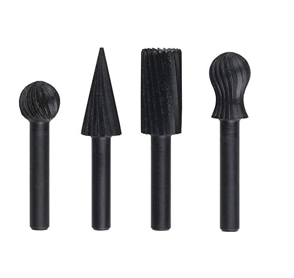 BOSCH - SET 4 PZ FRESE FERRO LEGNO METALLO