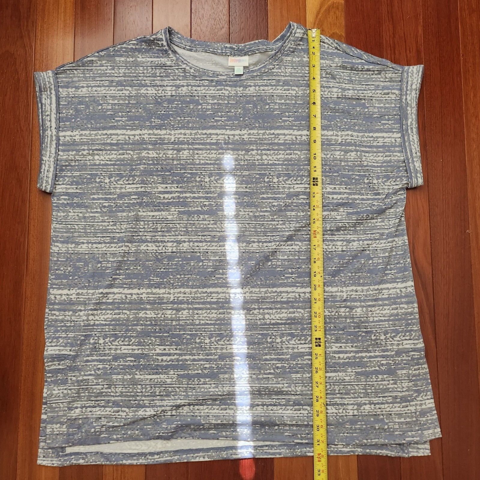 LuLaRoe Gray Simply Comfortable Polyester Spandex… - image 13