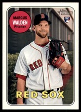 2018 Topps Heritage #605 Marcus Walden Rookie