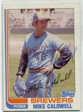 1982 Topps Mie Caldwell #378 (back stain) AUTO AUTOGRAPH HA RETROGRAPH BUYBACK