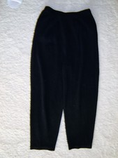 St John Basics classic Santana knit black pants slacks women's sz 8