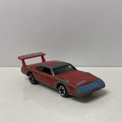 USED BAD CONDITION! Kidco Tough Wheels Red Dodge Charger Daytona USA
