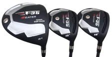 +1" Long Taylor Fit F35 BLACK  graphite Regular 10.5 driver 3,5 golf wood set