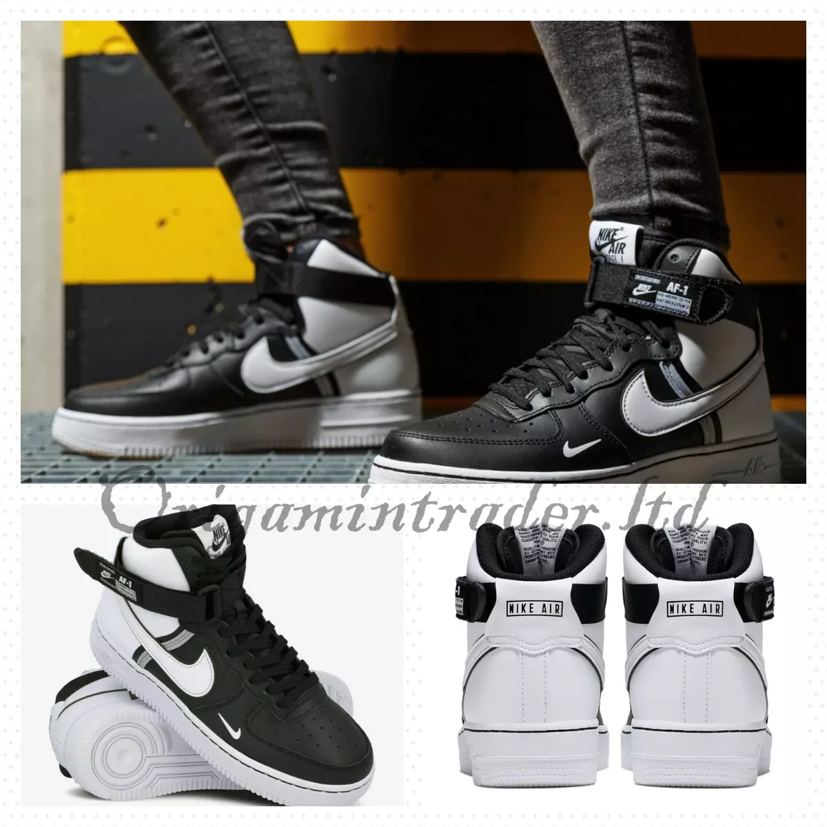 Buy Air Force 1 High LV8 2 GS 'Black White' - CI2164 010