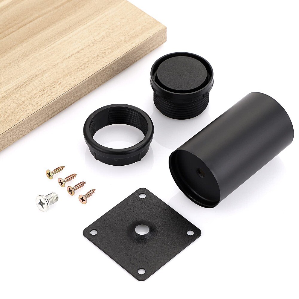 black Furniture Legs Stainless Steel Table Leg Extenders Couch eBay