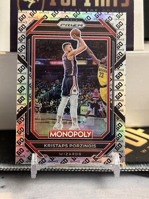 2022-23 Panini Prizm Monopoly GO Space Prizm Kristaps Porzingis #89