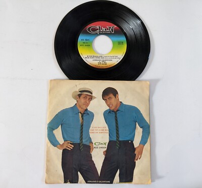 ADRIANO CELENTANO E Voi Ballate 7'' Record 45 rpm 1964 Italy ACC 2404