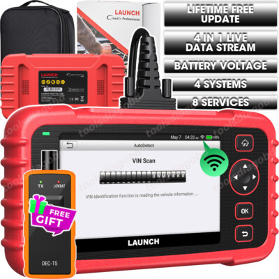 2024 Launch CRP129X OBD2 Car Scanner Engine SRS ABS SAS TPMS EPB Diagnostic Tool