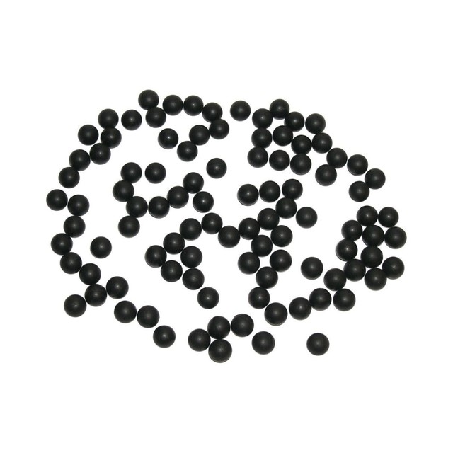 Chaser .43 Caliber Reusable Rubber Balls Paintball 100ct Bag Black 11mm Zball for sale online eBay