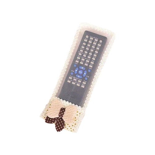 Bow Lace Fabric Remote Control Cover Dust Cover Protective Cover✨y Z2X9 - Picture 17 of 30