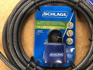 schlage bike lock