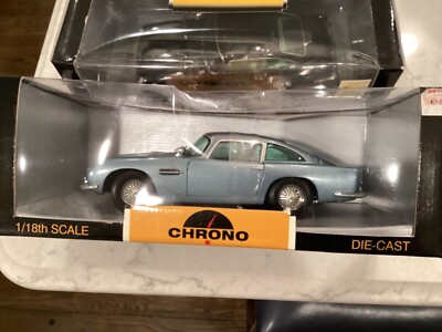 Chrono 1:18 1963 Aston Martin Metallic Ice Blue DB5 - #H1003