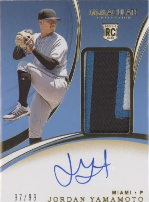 2020 Panini Immaculate Collection - Jordan Yamamoto #104 - 1 of 1