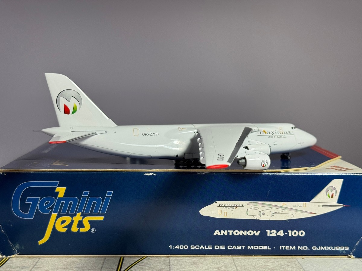 Gemini Jets 1:400 Maximus Air Cargo Antonov AN-124-100 UR