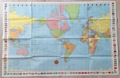 American Map Co., INC. of the World (early 1960s).
