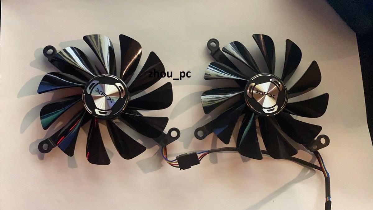 GPU cooler cooling replacement Fan For XFX RX 5700 XT Thicc II