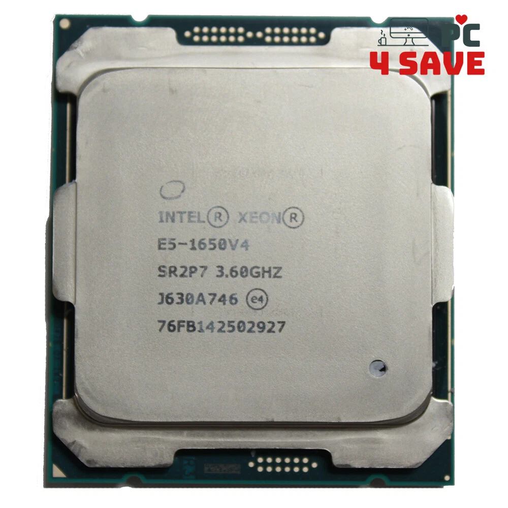 Intel Computer Intel Xeon E5-1650 V4 Processor Model Processors