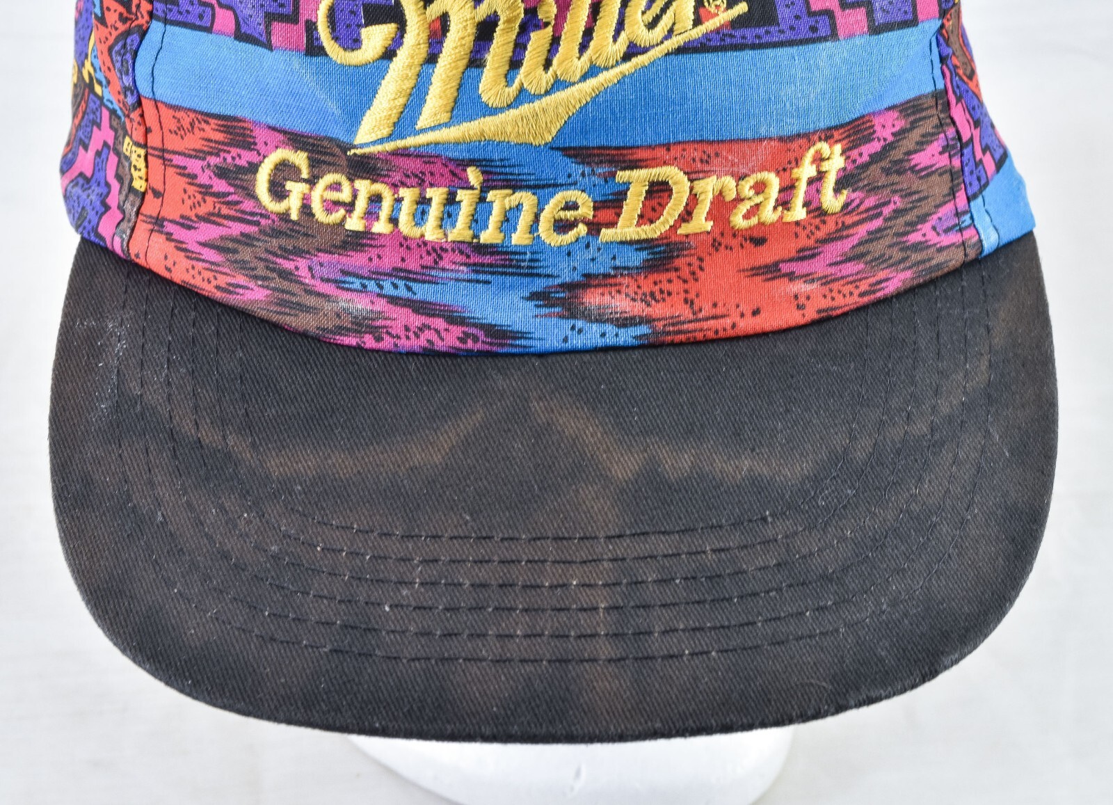 Miller Genuine Draft Beer Aztec Snapback Hat - image 5