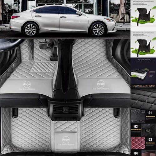 Alfombrillas para coche Hummer alfombras de carga de lujo revestimientos de botas impermeables alfombra personalizada - Imagen 5 de 27