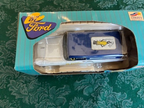 1996 Liberty Classics Planters Peanuts 1957 Ford Collector Coin Bank Die-Cast - Picture 2 of 4