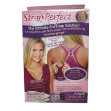Strap Perfect 6 Bra Strap Concealers Perfect lift Cleavage Control AS SEEN ON TV