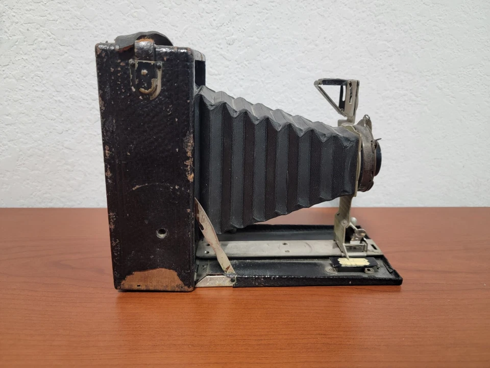 DE COLECCIÓN 1908 KODAK EASTMAN Premo No.1 Cámara Fuelle Plegable Película 3-A - SIN PROBAR Foto 2 de 4