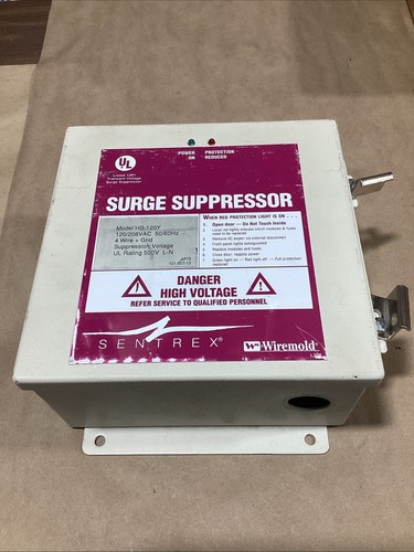 Sentrex HB-120Y Surge Suppressor 120/208VAC 4 Wire + Gnd