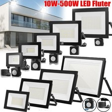 Naświetlacz LED Reflektor zewnętrzny Czujnik ruchu Wtyczka Ogród Reflektor Lampa IP65