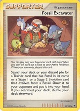 Fossil Excavator 82/100 Uncommon Majestic Dawn Pokemon HP Eo on eBay