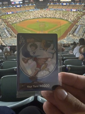 2026 Luffy Dodgers Promo IN HAND
