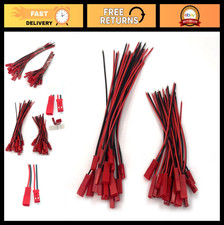 20 Pairs 22 AWG JST 2 Pin Male Female Connector Cable Wire for LED Strip RC Toys