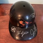 Baltimore Orioles Team Signed Autographed Baseball Helmet Palmer Tejada Palmeiro