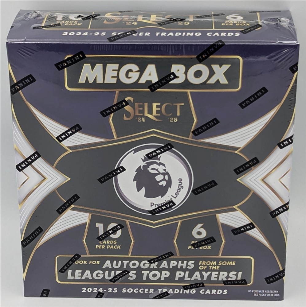 2024-25 Panini Select English Premier League Soccer Cards EPL Mega