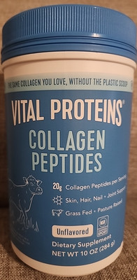 Vital Proteins Collagen Peptides Powder Unflavored/20 g collagen/serving - 10 oz