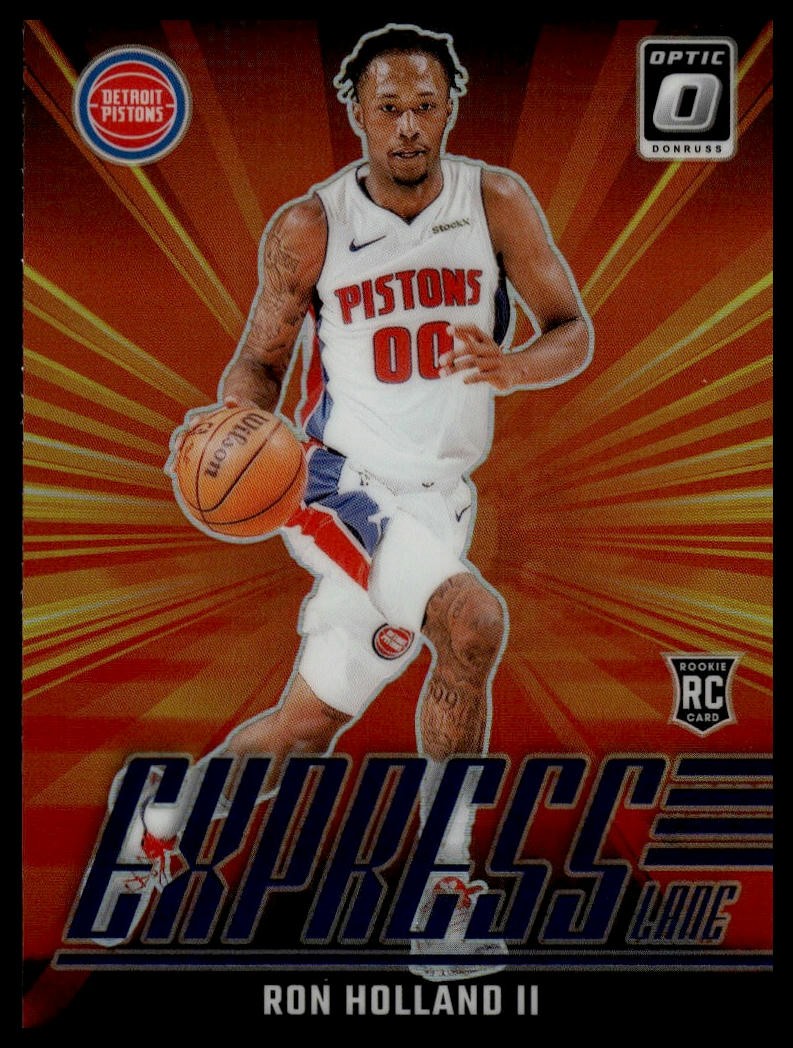 2024-25 Donruss Optic #15 Ron Holland II Express Lane Hyper Blue #/175