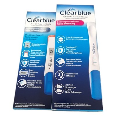 Clearblue Schwangerschaftstest Multi-Check Ultra Früh Kombipack, Ergebnisse 6 Ta