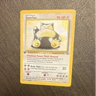 Pokémon Snorlax Jungle 1st Edition Holo Rare 11/64 90 HP Basic English Card