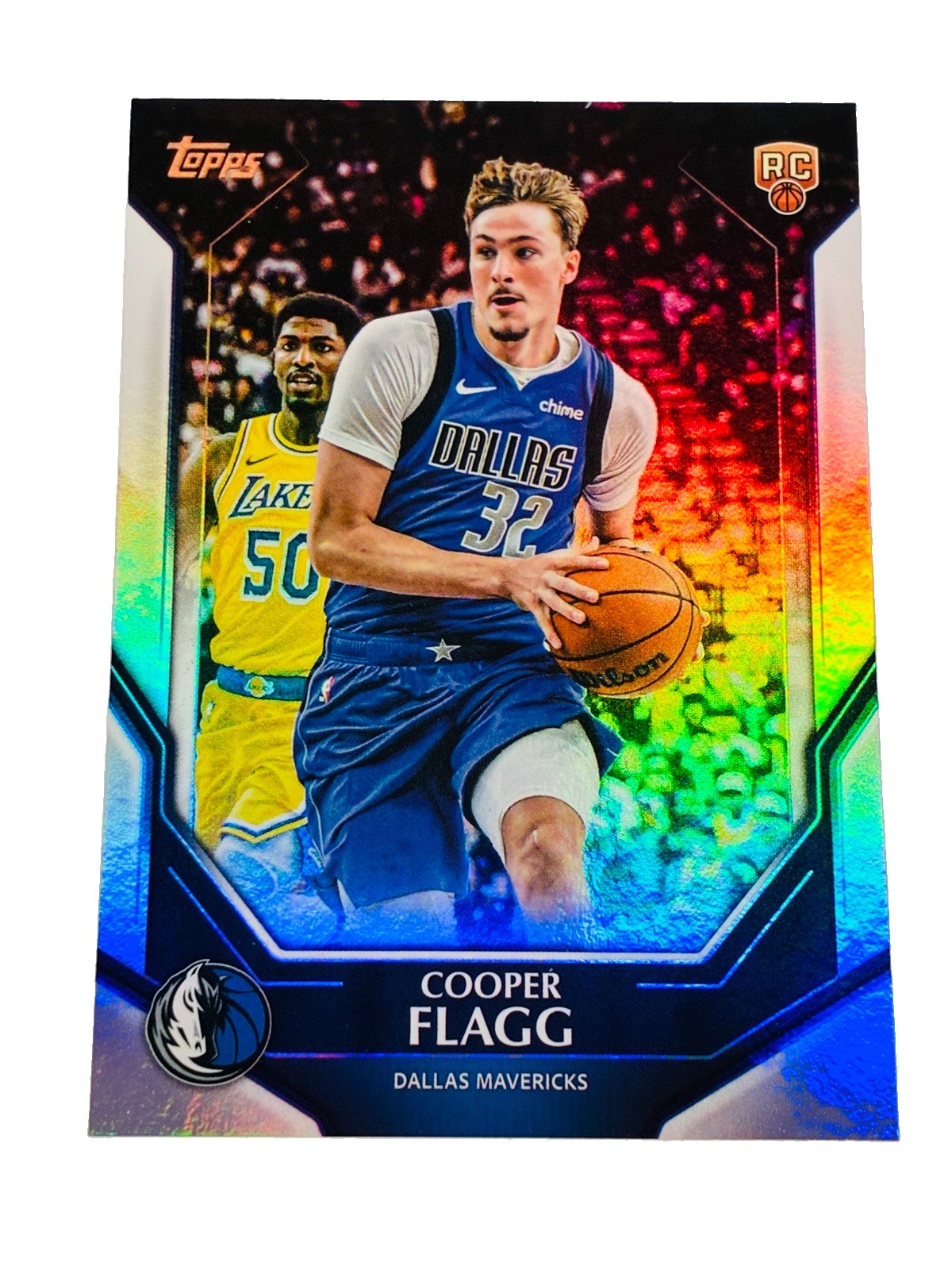 2026 Topps Collectors Kit Exclusive Cooper Flagg RC Holo Foil #NBA-6 Mavericks