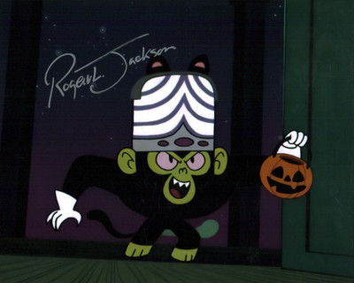 Roger L. Jackson The Powerpuff Girls 8x10 Signed Photo JSA Certified Autograph