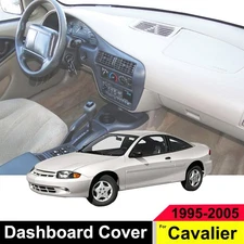 Dash Cover Mat For Chevrolet Cavalier  1995 - 2005 Dashmat Dashboard Cover Black