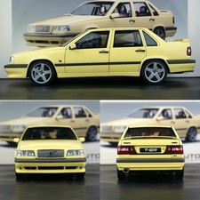 *SUPER RARE* Autoart 1/18 Volvo 850 T-5R Cream Yellow 1995