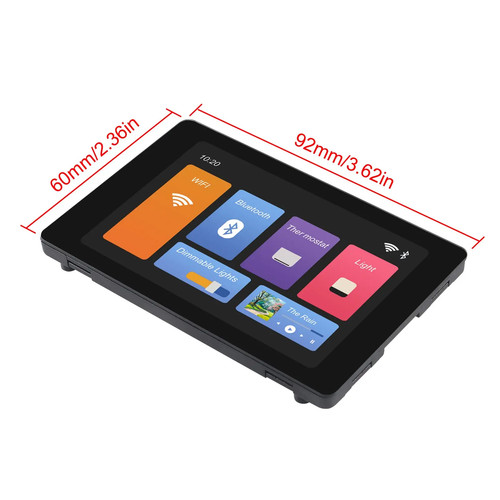 LCD Display 3.5in TFT Touch Screen Display Flash Memory with Development Board - Picture 5 of 12