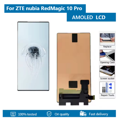 For ZTE nubia RedMagic 10 Pro AMOLED LCD Touch Screen Digitizer