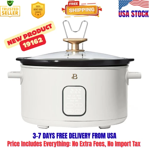 Beautiful 6 Qt Programmable Slow Cooker Random Color by Drew Barrymore