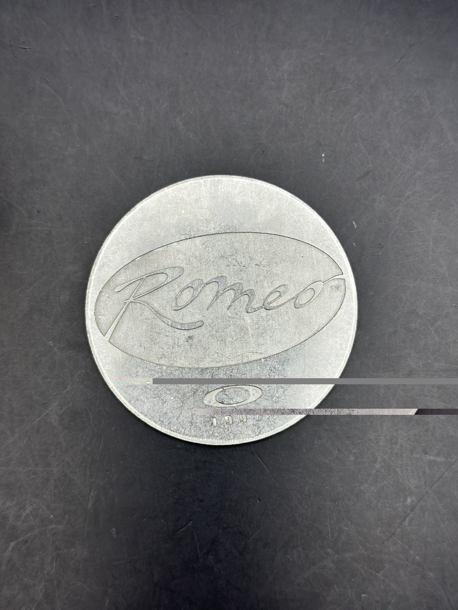 OAKLEY X-L ROMEO  メダル　1997 coin Oakley X Metal Romeo 1997 Coin | eBay