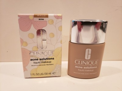 Clinique Acne Solutions Liquid Makeup Salicylic Acid WN38 Stone 1 Fl Oz