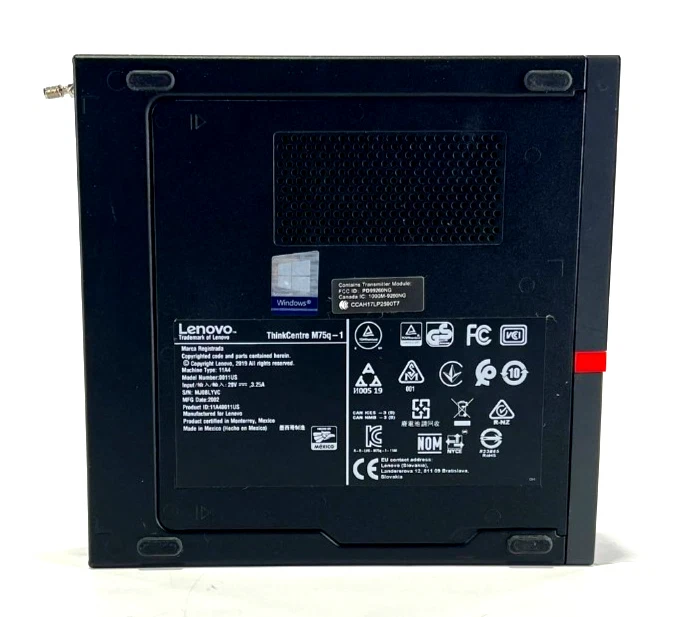 lenovo　M75q-１ Amazon.com: Lenovo ThinkCentre M75q-1 Tiny Desktop Computer - AMD