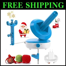 Electric Yarn Winder for Crocheting
