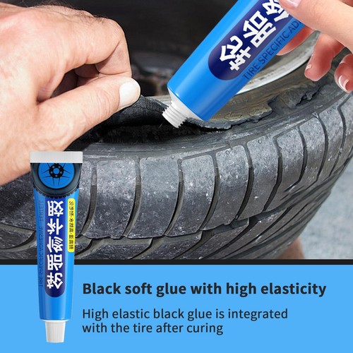Car Rubber Tire Repair Liquid Glue Tyre Cracks Adhesive Tools 30ml - Picture 11 of 12